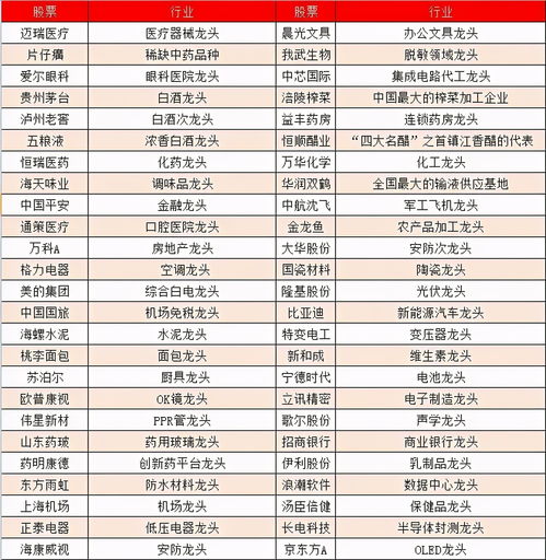 强势龙头股的四大特征(强势龙头指标公式)