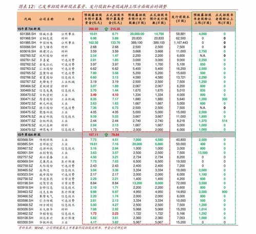新股申购查询一览表(新股申购明细表)