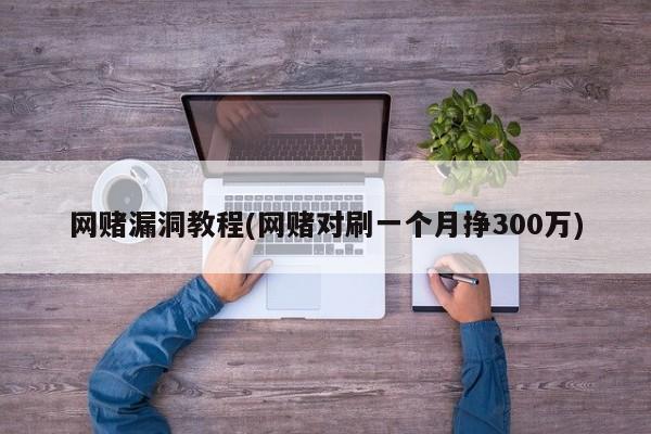 网赌漏洞教程(网赌对刷一个月挣300万)