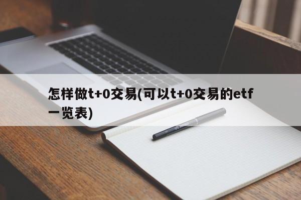 怎样做t+0交易(可以t+0交易的etf一览表)