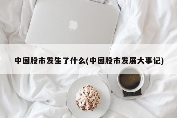 中国股市发生了什么(中国股市发展大事记)