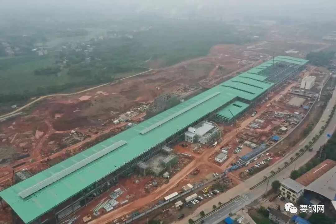 钢厂 | 柳钢中金不锈钢冷轧项目（一期）厂房建设工程全力提速