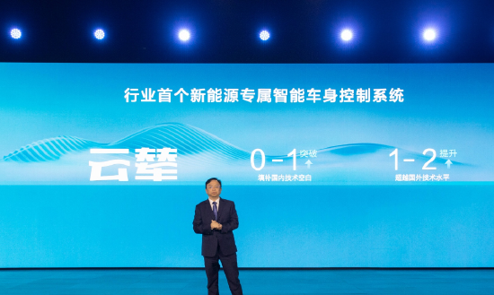 比亚迪发布智能车身控制系统云辇 王传福：改写了车身控制技术依靠国外的历史