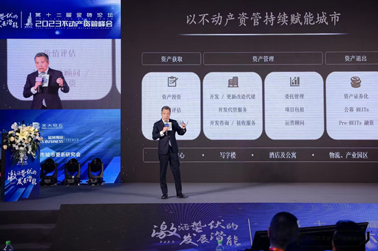 第十二届金砖论坛·2023不动产资管峰会举行