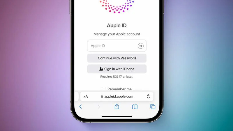 苹果 iOS / iPadOS 17 和 macOS Sonoma 开始启用 Passkey 支持