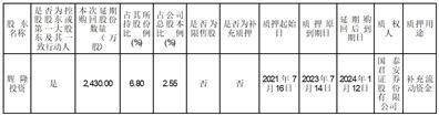 安徽辉隆农资集团股份有限公司关于控股股东部分股份质押延期购回及补充质押的公告